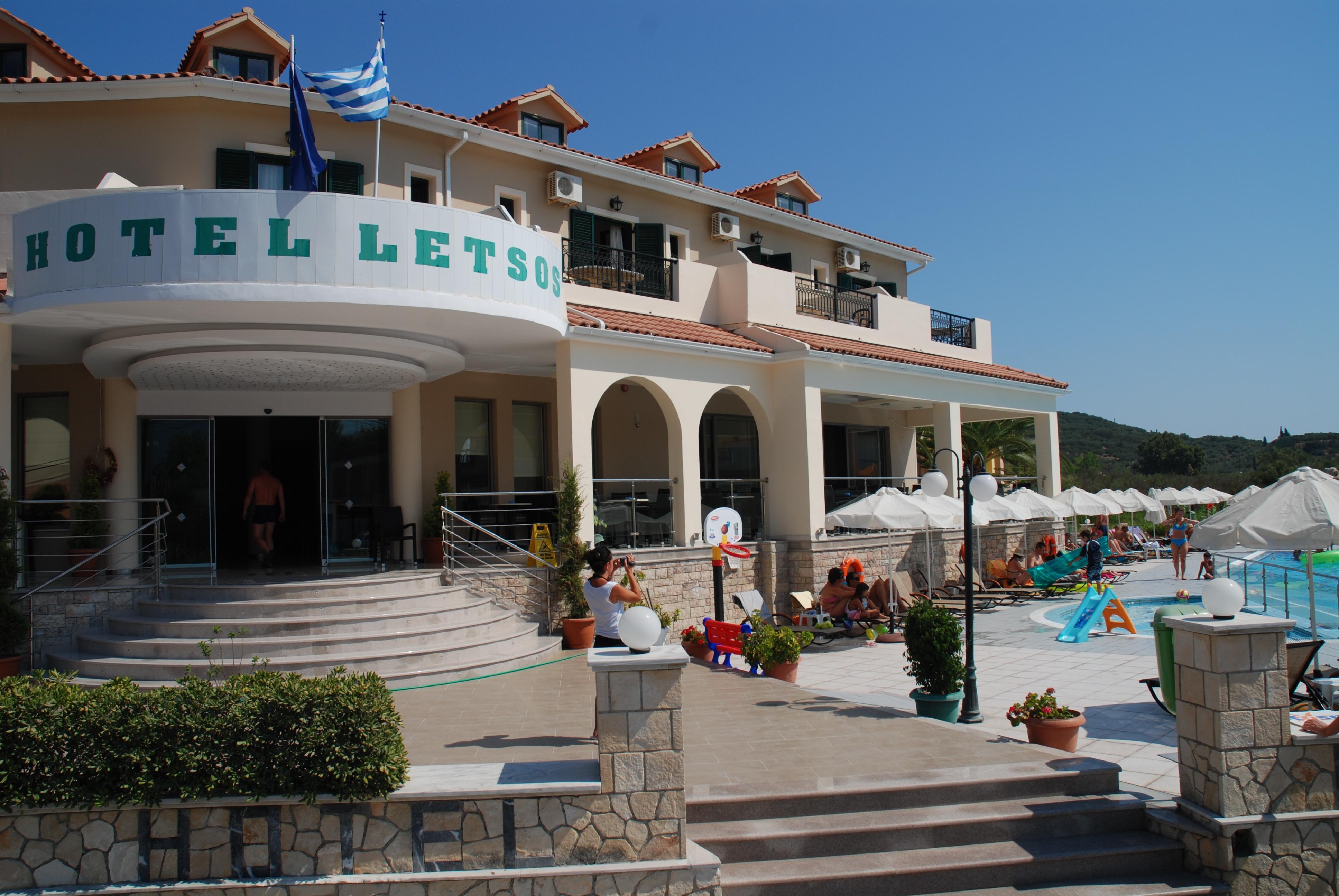 Letsos Hotel Аликанас Экстерьер фото